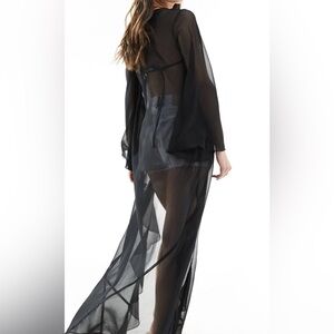 Miss Selfridge Beach Maxi Kimono